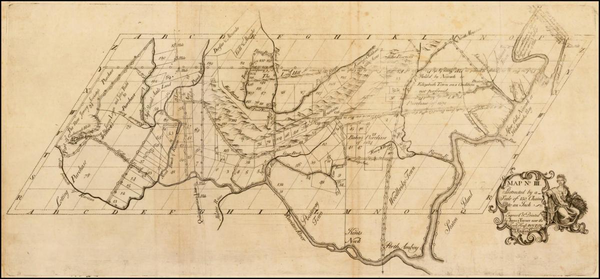 kaart koloonia Boston