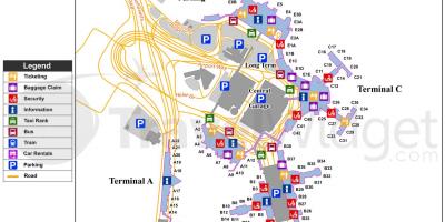 Kaart Boston lennujaam