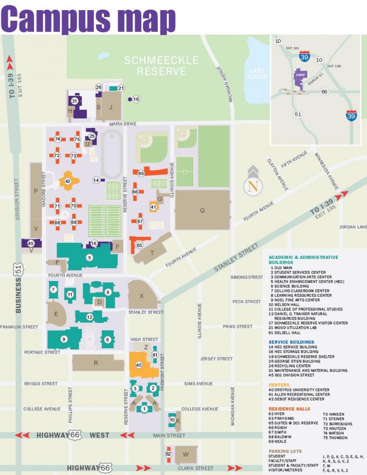 Harvard medical school campus kaart